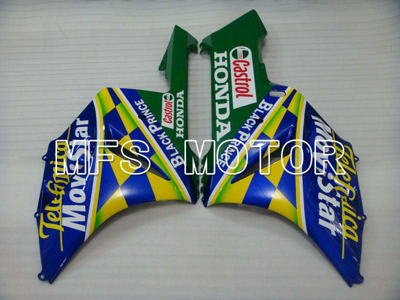 Honda CBR1000RR 2004-2005 Injection ABS Fairing - Movistar - Yellow Green Blue - MFS2520 - Fairings Kit