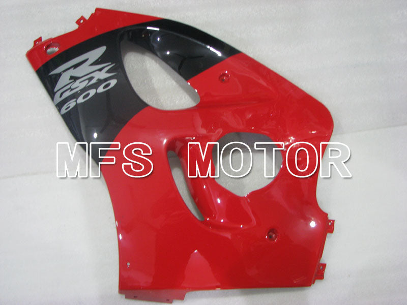 Suzuki GSXR600 1997-2000 ABS Fairing - Factory Style - Black Red - MFS2540 - Fairings Kit