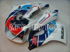 Suzuki GSXR750 1996-1999 ABS Fairing - Factory Style - Blue White - MFS6881 - Fairings Kit