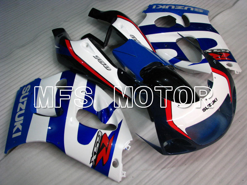 Suzuki GSXR600 1997-2000 ABS Fairing - Factory Style - Blue White - MFS2565 - Fairings Kit
