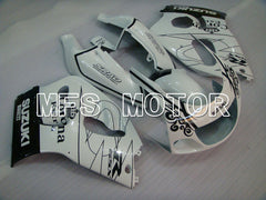 Suzuki GSXR600 1997-2000 ABS Fairing - Corona - Black White - MFS2569 - Fairings Kit
