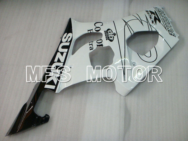 Suzuki GSXR1000 2003-2004 Injection ABS Fairing - Conora - Black White - MFS2572 - Fairings Kit