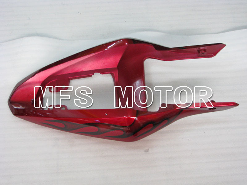 Suzuki GSXR1000 2003-2004 Injection ABS Fairing - Flame - Black Red - MFS2578 - Fairings Kit