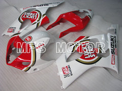 Suzuki GSXR1000 2003-2004 Injection ABS Fairing - Lucky Strike - Red White - MFS2583 - Fairings Kit