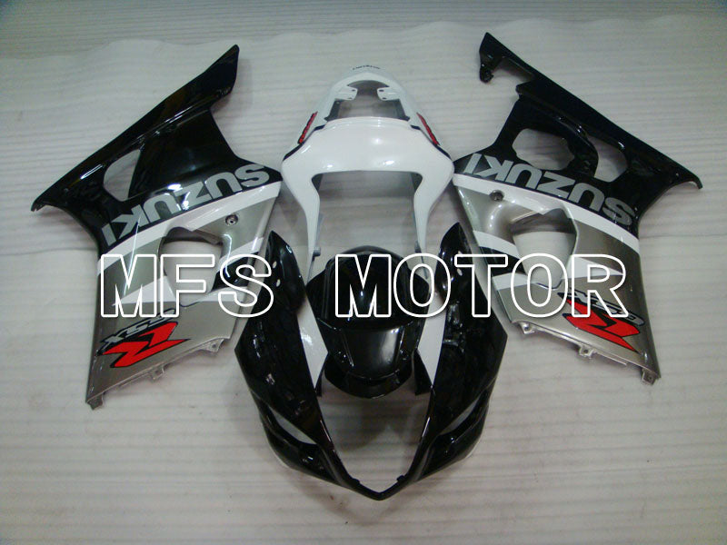 Suzuki GSXR1000 2003-2004 Injection ABS Fairing - Factory Style - Black Gray White - MFS2590 - Fairings Kit