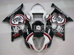 Suzuki GSXR1000 2003-2004 Injection ABS Fairing - Lucky Strike - Black White - MFS2609 - Fairings Kit