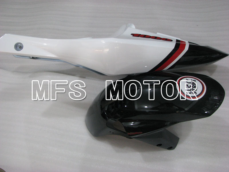 Suzuki GSXR1000 2003-2004 Injection ABS Fairing - Lucky Strike - Black White - MFS2609 - Fairings Kit
