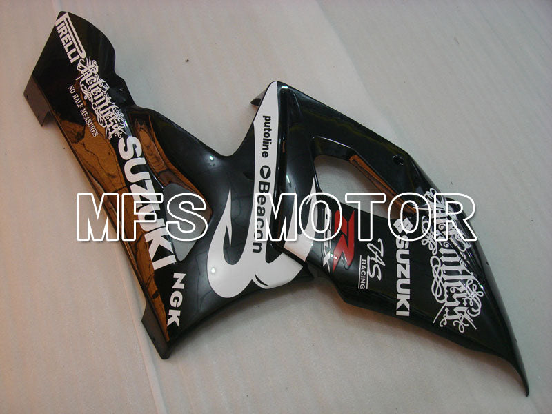 Suzuki GSXR1000 2005-2006 Injection ABS Fairing - Beacon - Black White - MFS2617 - Fairings Kit