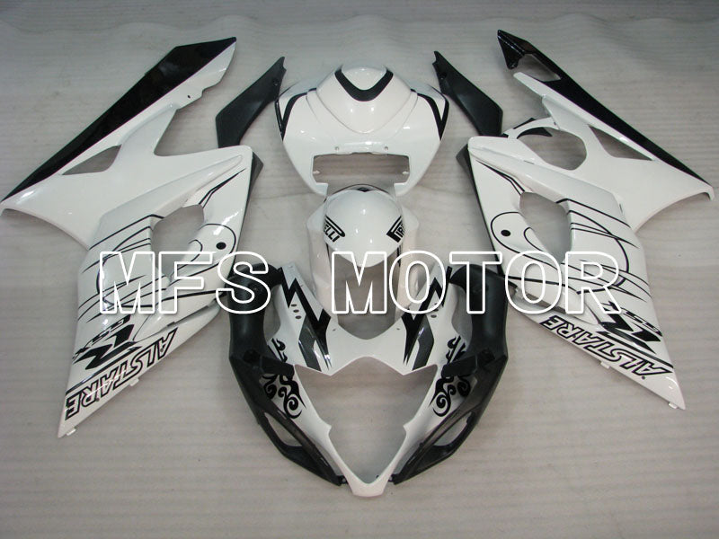 Suzuki GSXR1000 2005-2006 Injection ABS Fairing - Black White - PIRELLI - MFS2622 - Fairings Kit