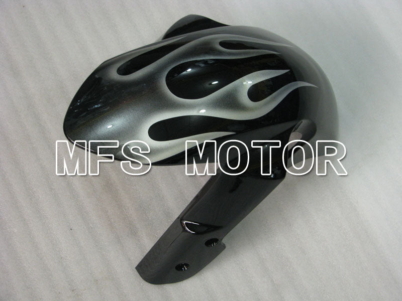 Suzuki GSXR1000 2005-2006 Injection ABS Fairing - Flame - Black Silver - MFS2628 - Fairings Kit