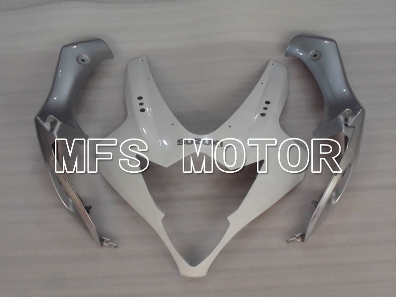 Suzuki GSXR1000 2005-2006 Injection ABS Fairing - Factory Style - White Silver - MFS2655 - Fairings Kit