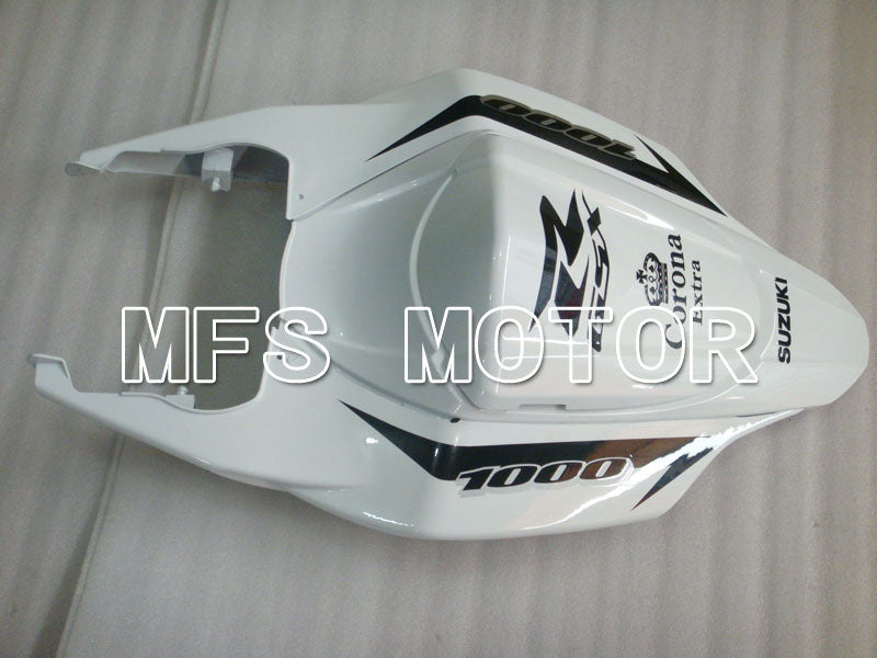 Suzuki GSXR1000 2007-2008 Injection ABS Fairing - Corona - Black White - MFS2664 - Fairings Kit