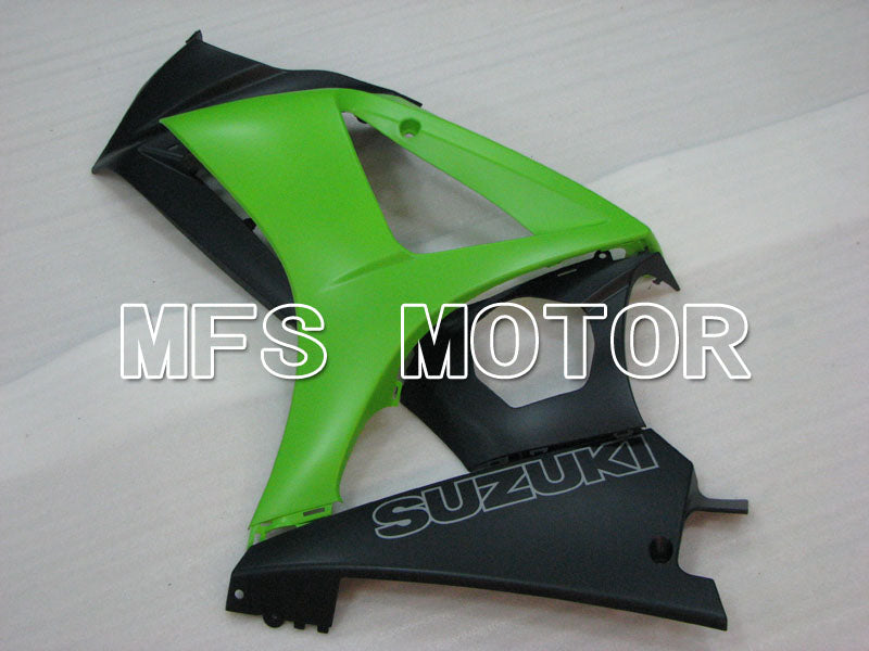 Suzuki GSXR1000 2007-2008 Injection ABS Fairing - Factory Style - Black Green Matte - MFS2692 - Fairings Kit