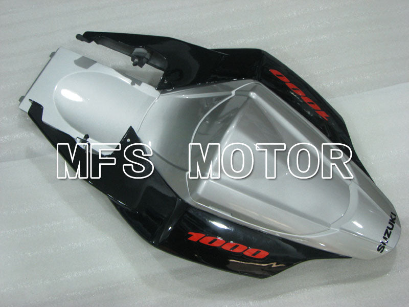 Suzuki GSXR1000 2007-2008 Injection ABS Fairing - Factory Style - Black Silver - MFS2700 - Fairings Kit