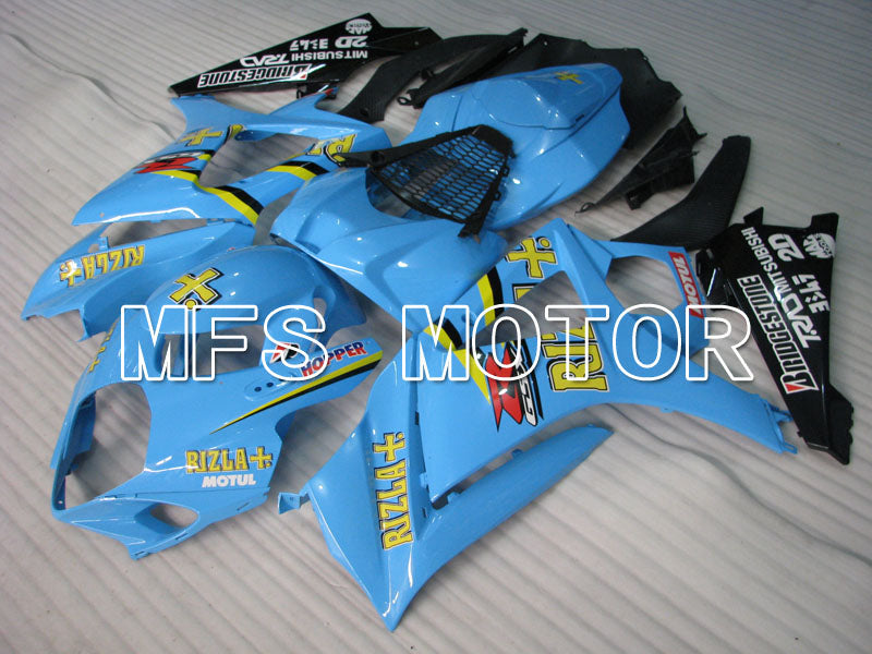 Suzuki GSXR1000 2007-2008 Injection ABS Fairing - Rizla+ - Blue - MFS2704 - Fairings Kit