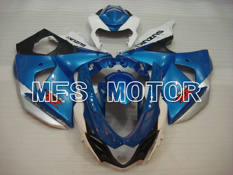 Suzuki GSXR1000 2009-2016 Injection ABS Fairing - Factory Style - White Blue - MFS2707 - Fairings Kit