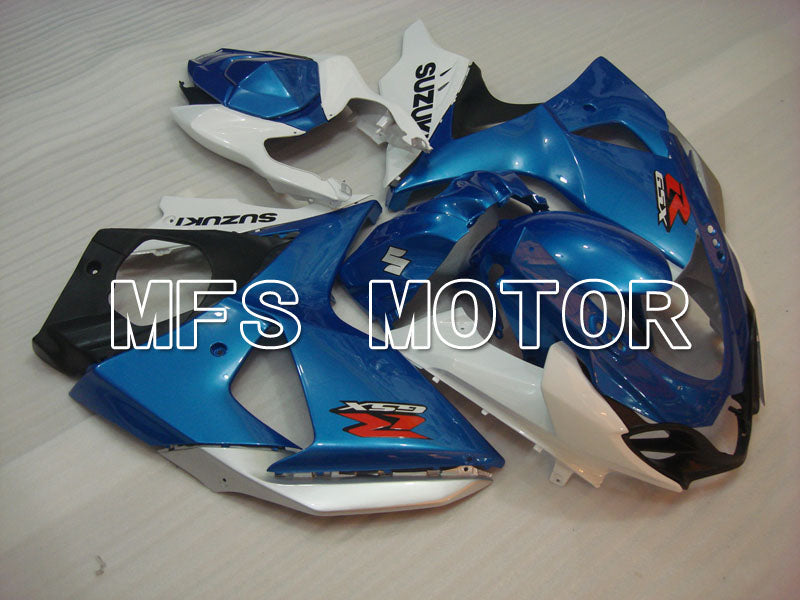 Suzuki GSXR1000 2009-2016 Injection ABS Fairing - Factory Style - White Blue - MFS2707 - Fairings Kit