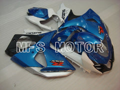 Suzuki GSXR1000 2009-2016 Injection ABS Fairing - Factory Style - White Blue - MFS2707 - Fairings Kit