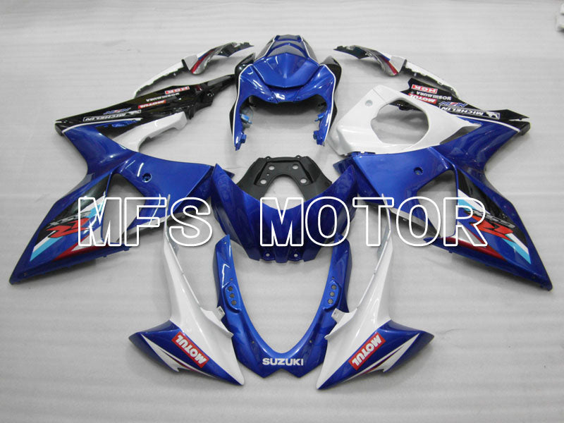 Suzuki GSXR1000 2009-2016 Injection ABS Fairing - Factory Style - White Blue - MFS2708 - Fairings Kit