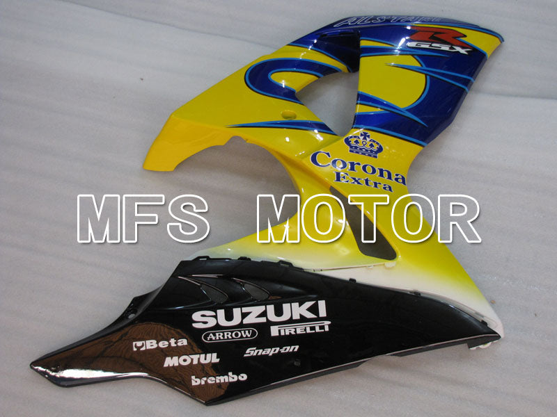 Suzuki GSXR1000 2009-2016 Injection ABS Fairing - Corona - Yellow Blue - MFS2714 - Fairings Kit