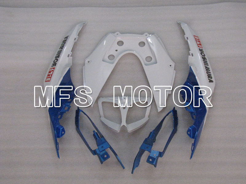 Suzuki GSXR1000 2009-2016 Injection ABS Fairing - Customize - White Blue - MFS2716 - Fairings Kit