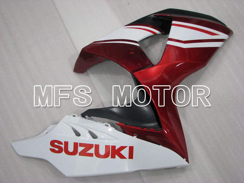Suzuki GSXR1000 2009-2016 Injection ABS Fairing - Factory Style - White red - MFS2722 - Fairings Kit