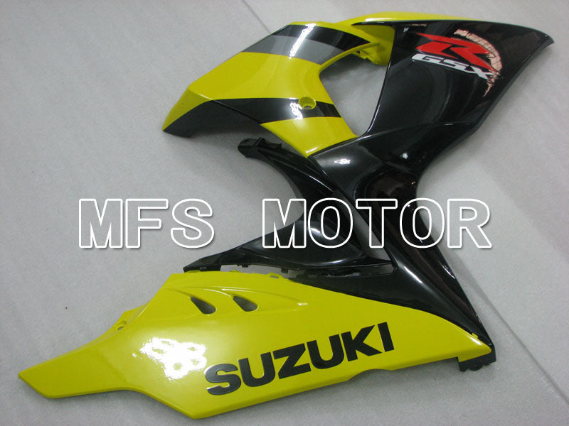 Suzuki GSXR1000 2009-2016 Injection ABS Fairing - Factory Style - Black Yellow - MFS2725 - Fairings Kit
