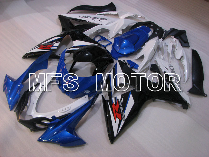 Suzuki GSXR1000 2009-2016 Injection ABS Fairing - Factory Style - Black White Blue - MFS2733 - Fairings Kit