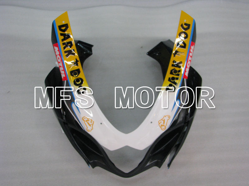 Suzuki GSXR1000 2009-2016 Injection ABS Fairing - BRUX - Black White - MFS2735 - Fairings Kit