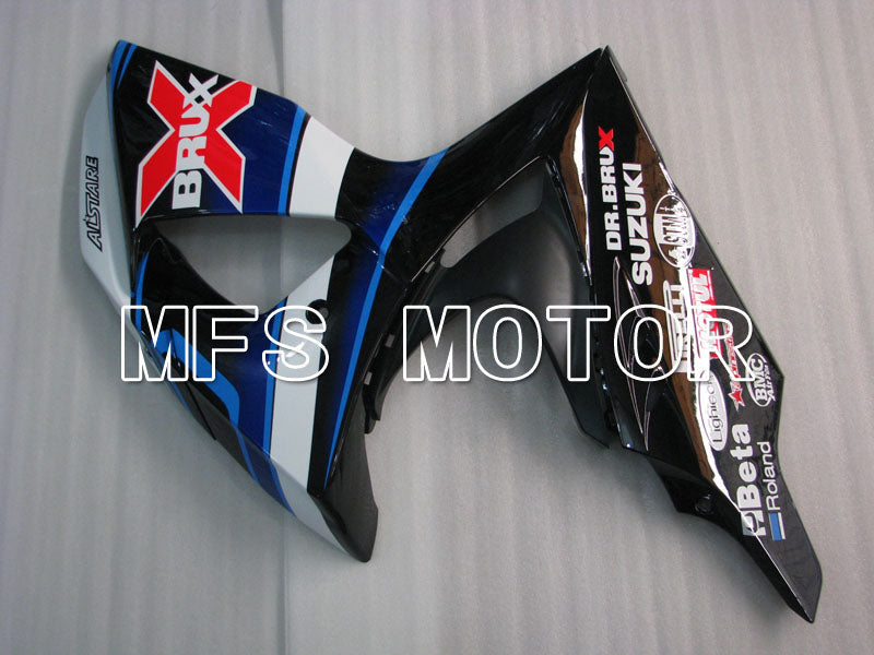 Suzuki GSXR1000 2009-2016 Injection ABS Fairing - BRUX - Black White - MFS2735 - Fairings Kit