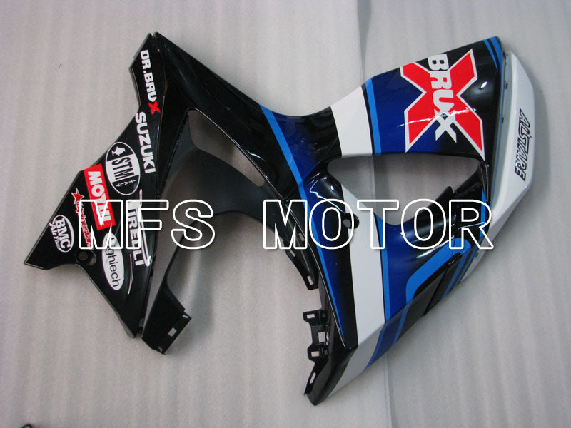 Suzuki GSXR1000 2009-2016 Injection ABS Fairing - BRUX - Black White - MFS2735 - Fairings Kit