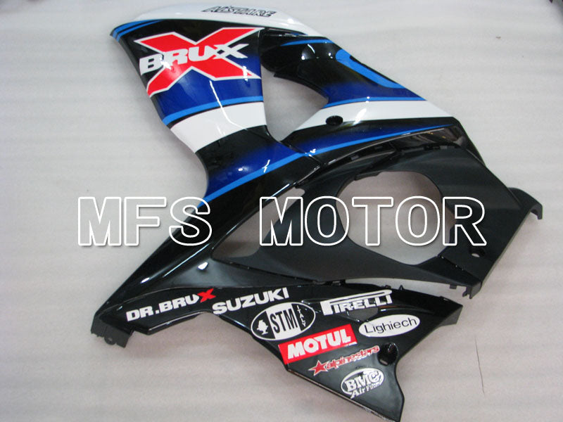 Suzuki GSXR1000 2009-2016 Injection ABS Fairing - BRUX - Black White - MFS2735 - Fairings Kit