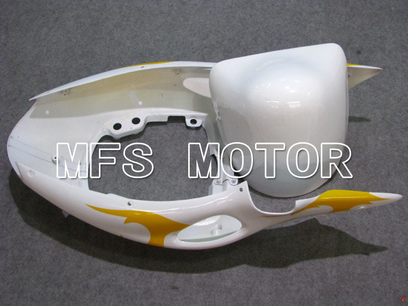 Suzuki GSXR1300 Hayabusa 2008-2020 Injection ABS Fairing - Fatcory - White Yellow - MFS2754 - Fairings Kit