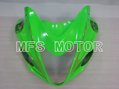 Suzuki GSXR1300 Hayabusa 2008-2020 Injection ABS Fairing - Fatcory - Black Green - MFS2760 - Fairings Kit