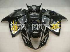 Suzuki GSXR1300 Hayabusa 2008-2020 Injection ABS Fairing - Fatcory - Black Gray - MFS2767 - Fairings Kit