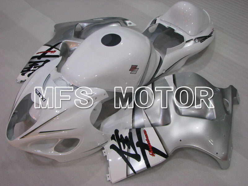 Suzuki GSXR1300 Hayabusa 1999-2007 Injection ABS Fairing - Factory Style - White Silver - MFS2773 - Fairings Kit