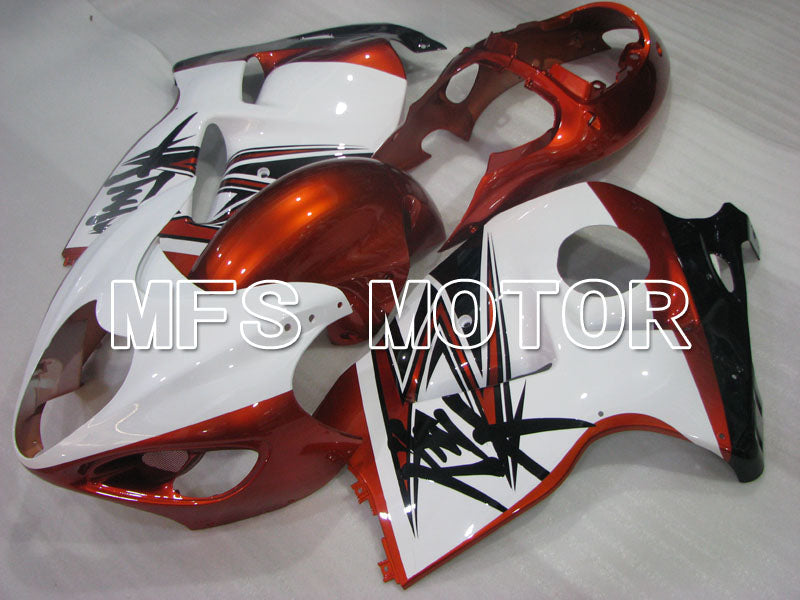 Suzuki GSXR1300 Hayabusa 1999-2007 Injection ABS Fairing - Factory Style - Orange White - MFS2785 - Fairings Kit