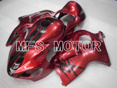 Suzuki GSXR1300 Hayabusa 1999-2007 Injection ABS Fairing - Factory Style - Red - MFS2799 - Fairings Kit