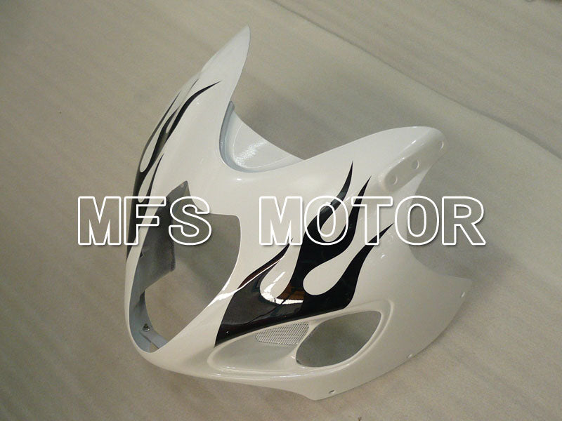 Suzuki GSXR1300 Hayabusa 1999-2007 Injection ABS Fairing - Flame - Black White - MFS2800 - Fairings Kit