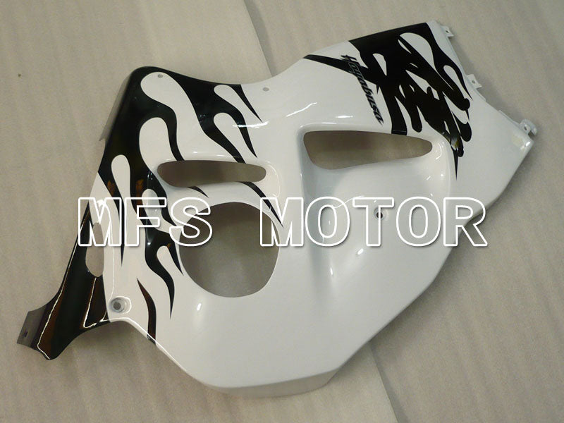 Suzuki GSXR1300 Hayabusa 1999-2007 Injection ABS Fairing - Flame - Black White - MFS2800 - Fairings Kit