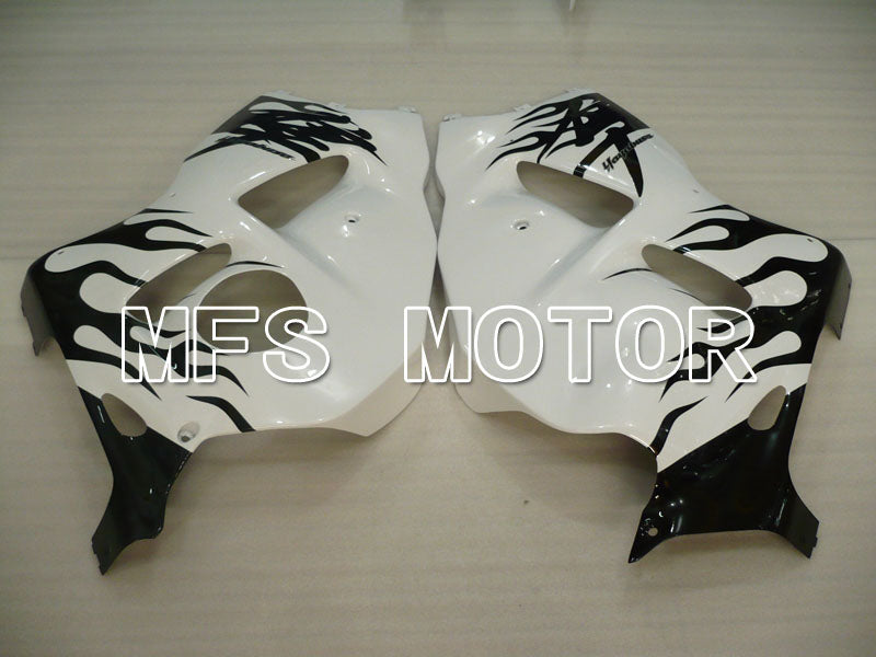 Suzuki GSXR1300 Hayabusa 1999-2007 Injection ABS Fairing - Flame - Black White - MFS2800 - Fairings Kit