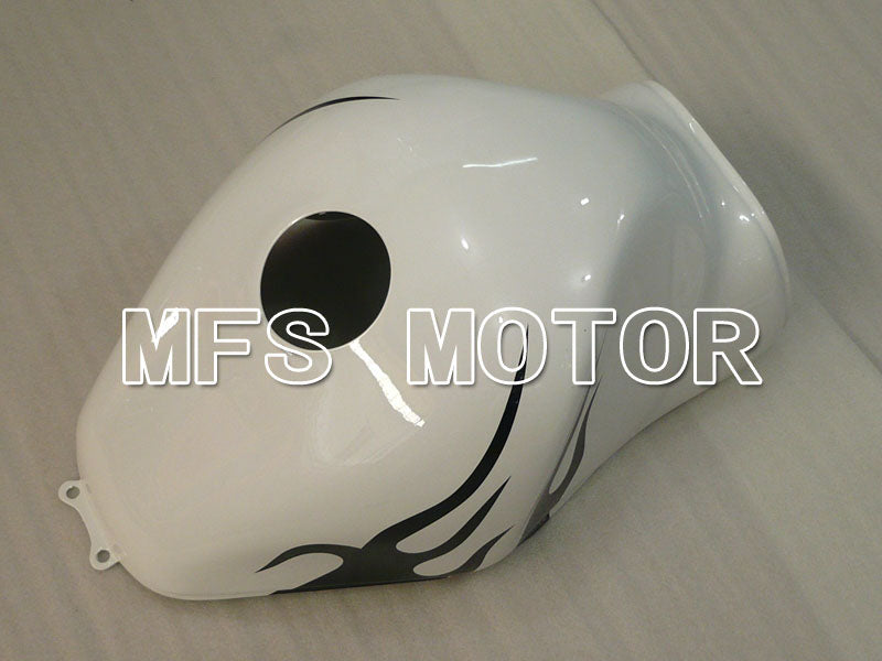 Suzuki GSXR1300 Hayabusa 1999-2007 Injection ABS Fairing - Flame - Black White - MFS2800 - Fairings Kit