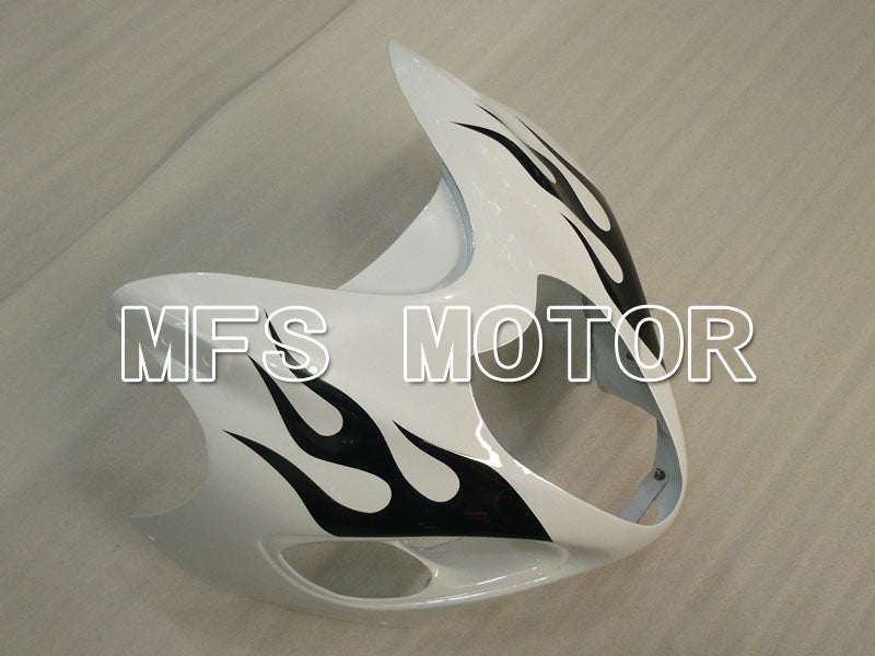 Suzuki GSXR1300 Hayabusa 1999-2007 Injection ABS Fairing - Flame - Black White - MFS2800 - Fairings Kit