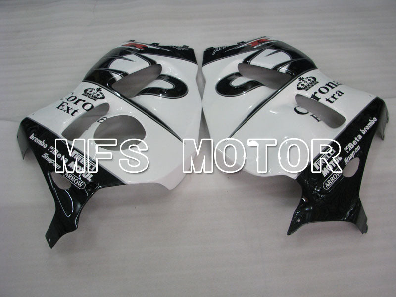 Suzuki GSXR1300 Hayabusa 1999-2007 Injection ABS Fairing - Corona - Black White - MFS2805 - Fairings Kit