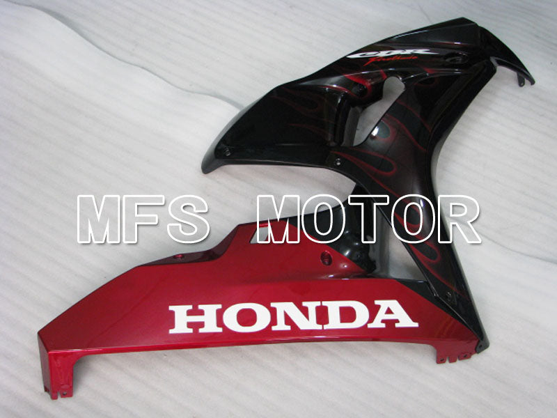 Honda CBR1000RR 2006-2007 Injection ABS Fairing - Flame - Black Red - MFS2881 - Fairings Kit