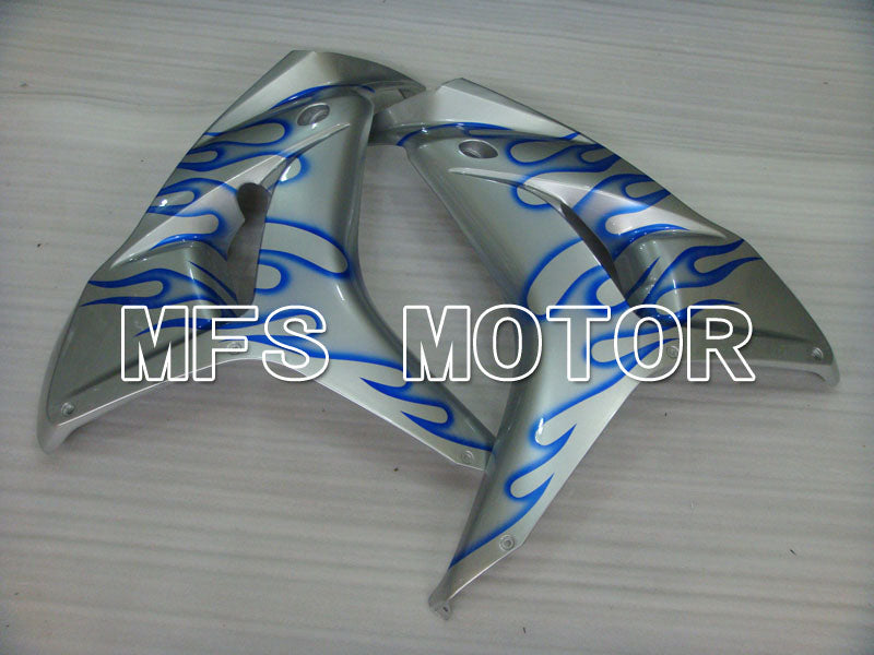 Honda CBR1000RR 2006-2007 Injection ABS Fairing - Flame - Blue Silver - MFS2883 - Fairings Kit