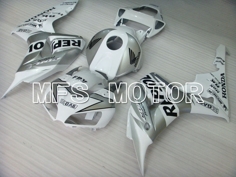 Honda CBR1000RR 2006-2007 Injection ABS Fairing - Repsol - Silver White - MFS2898 - Fairings Kit