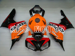 Honda CBR1000RR 2006-2007 Injection ABS Fairing - Repsol - Orange Red Black - MFS2899 - Fairings Kit