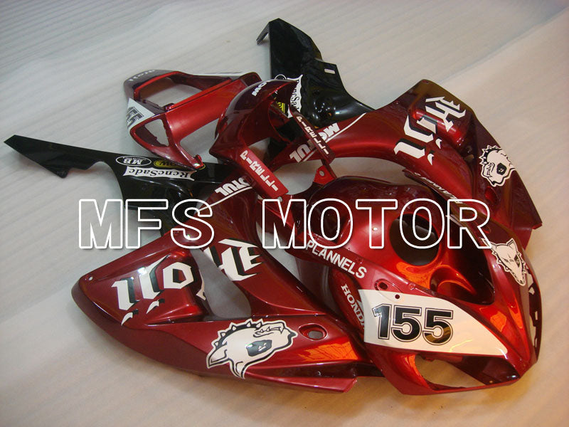 Honda CBR1000RR 2006-2007 Injection ABS Fairing - PLANNELS - Black Orange - MFS2905 - Fairings Kit