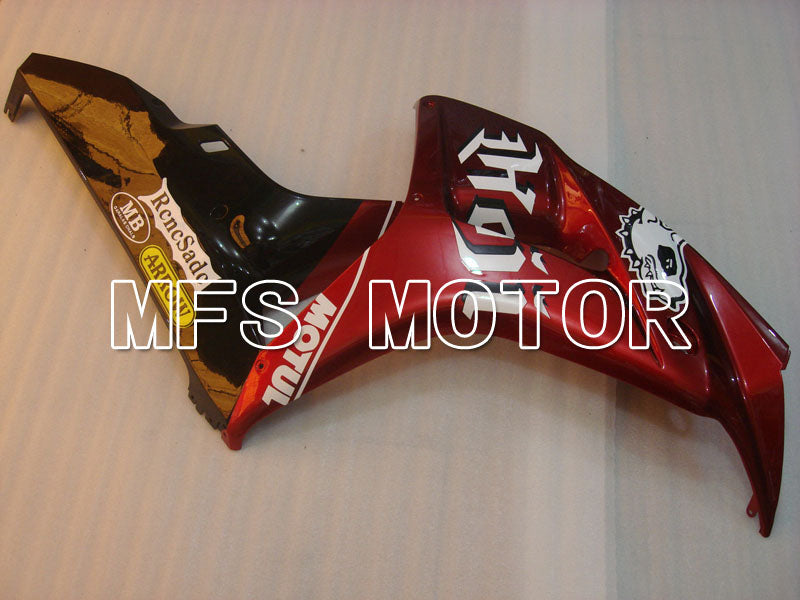 Honda CBR1000RR 2006-2007 Injection ABS Fairing - PLANNELS - Black Orange - MFS2905 - Fairings Kit